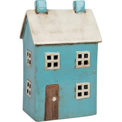 Village Pottery Blue House tējas gaismas turētājs