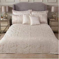 Emma Barclay Maison Maison Paisley sega sega, Cream Duchess Duvet King, Poliesters, Super King