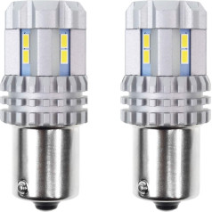 Led spuldzes canbus 3020 ultrabright 22smd 1156 ba15s p21w r10w r5w white 12v 24v aimo-02449