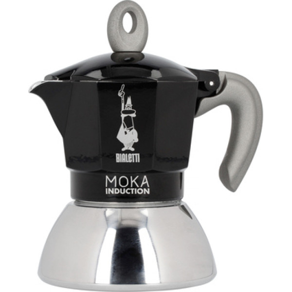 cafe new moka induction 2tz black