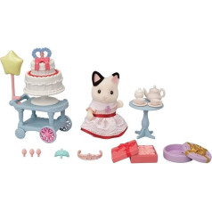 Sylvanian Families 5646 Ballīšu rotaļu komplekts ar figūriņu - Leļļu mājas rotaļu komplekts