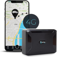 Tracker 11 (4G modelis) - GPS izsekotājs automašīnām, motocikliem, transportlīdzekļiem un kravas automašīnām ar magnētu, aptuveni 40 dienu akumulatora darbības laiks (līdz 90 dienām gaidīšanas režīmā)