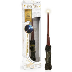 WOW! Stuff Harry Potter Wand Lumos 17.8 cm Light Painting Official Wizarding World Harry Potter Gifts, Harry Potter Fan Items and Collectible Costume Accessories for Fans from 8 Years, 7 Inch Wands