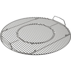 RÖSLE Vario+ Cooking Grate, High-Quality Stainless Steel Cooking Grate for Vario Inserts, for Charcoal Kettle Barbecue No. 1 F60