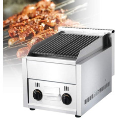 Gāzes grils Kommerzieller Gasgrill Edelstahlgrill Vulkangesteinsgrill Lavasteingrill für Grillgeräte Gas Stratus Char Broiler