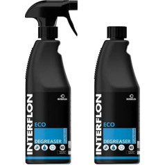 INTERFLON Eco Degreaser 2 x 750 ml izsmidzināšanas pudele - Lietotājam un videi draudzīgs attaukošanas līdzeklis (Degreaser) - Grafiti - tīrīšanas līdzeklis