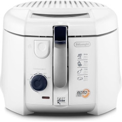 Delonghi F28311.W1 Roto Fry fritēze ar Easy Clean sistēmu, 1,2 litra, 1800 W - balta krāsā