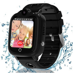 4G Smartwatch дети с GPS и телефон видео звонок, детские Smartwatch с GPS с SIM, умные часы детские часы звонки SOS IP68 Водонепроницаемый игры школа режим каме