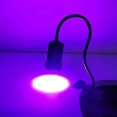 100W LED UV-Lampe mit hoher Intensität, tragbare violeta Aushärtungslampe, wird hauptsächlich für schattenlosen Kleber, UV-Kleber, lichtempfindlichen Harzkleber verwendet (Size : 405nm)