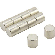 Magnet Expert 10mm diametrs x 10mm biezums Samārija kobalta magnēts - 2.6kg pull ( 100 gab. iepakojumā )