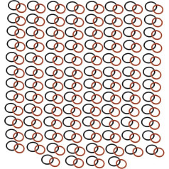 Galloparts 91370-SV4-000 Servolenkungspumpe O-Ring Einlassauslassdichtungen 200 Stück 91345RDAA01 kompatibel mit Honda Accord Submodel GX 1998-1998 Submodel LX 1998-1998 1998-2007 CR-V 1997-2011