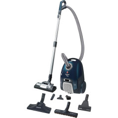 Hoover Telios TX 60 Pet putekļu sūcējs (A + +, cilindriskas formas, putekļu sūcējs, 3,5 l, zils, teleskopisks)