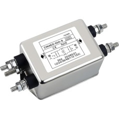 CW4ED-40A/50A/60A-S stacionārais Bolzennetzfilter DC12V 24V 48V 100V (CW4ED-50A-S)