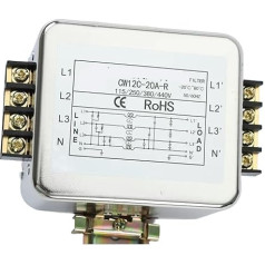 CW12C-3A/6A/6A/10A/20A/30A-R Drei-Feuer-Eins-Null-Führungsschiene, dreiphasiger Vierdraht-Frequenzumwandlungs-Servo-Führungsschienenfilter, 380 V(CW12C-20A-R)