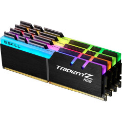 tridentz rgb ddr4 64gb 4x16gb 3600mhz cl16 xmp2 f4-3600c16q-64gtzrc