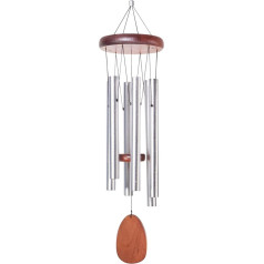 CIM Melody Wind Chime High Tuned Kopējais garums 75 cm Ietver S-veida āķa pakaramo stiprinājumu, kas izturīgs pret laikapstākļiem