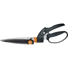 Fiskars Garden 392171-1001 Zāles šķēres melnas / oranžas