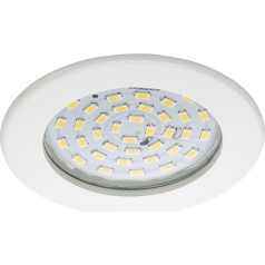 Briloner Leuchten LED Downlight, prožektors 5 W, IP44 Baderzimmer Piemērots energotaupības A energoefektivitātes klasei Balta 7206-016 7206-016