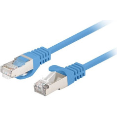 Patchcord cat.6 ftp 0.25m 10-pack fluke pagājis zils