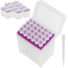 10 ml pipetės antgaliai be DNazės/RNazės - rinkinys 10 x 24 vnt.