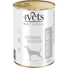 natural low stress dog - drėgnas šunų maistas - 400 g