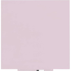 kaiserkraft | Whiteboard Skincolor | Stahlblech | lackiert | BxH 1290 x 1290 mm | rosa