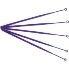 Heathrow Scientific HD81121A Impfösen, polipropilēna, elastīgs, sterils, 1 µL, 4 mm x 200 mm, melns (1000 gab. iepakojumā)