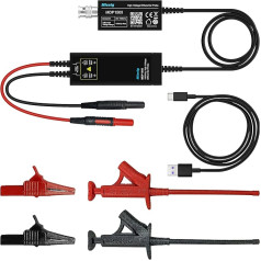 Micsig MDP1500 Aukštos įtampos diferencinio jutiklio zondo rinkinys 3,5ns slopinimo greitis 50X/500X Osciloskopo zondo rinkinio priedai 1500V 100MHz