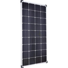 Offgridtec ACM156 Monokristālu saules bateriju panelis 12 V 50 W līdz 150 W, 150W