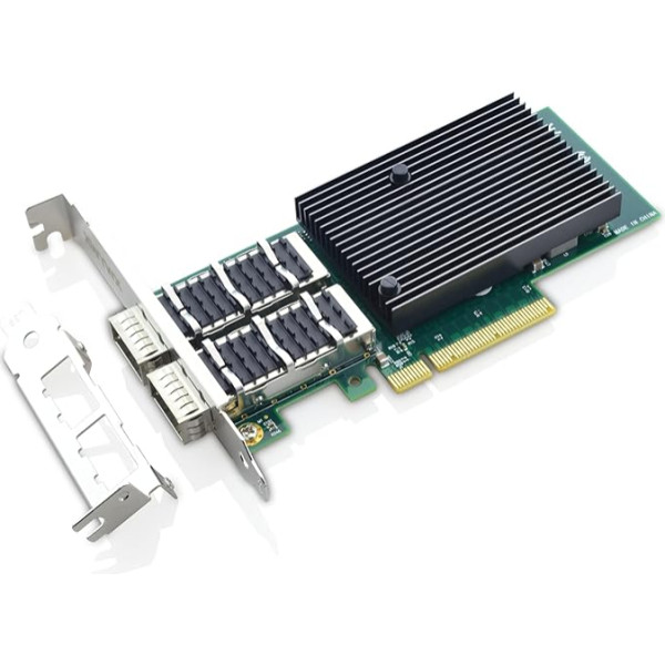 XWYWX 40GbE PCIe 3.0 X8 2*QSFP+ port NIC tīkla karte Intel XL710 Ethernet LAN tīkla adapterim Tīkla karte salīdzinājums ar XL710-QDA2 priekš Win/Linux/FreeBSD/VMware-X2Q1289-11