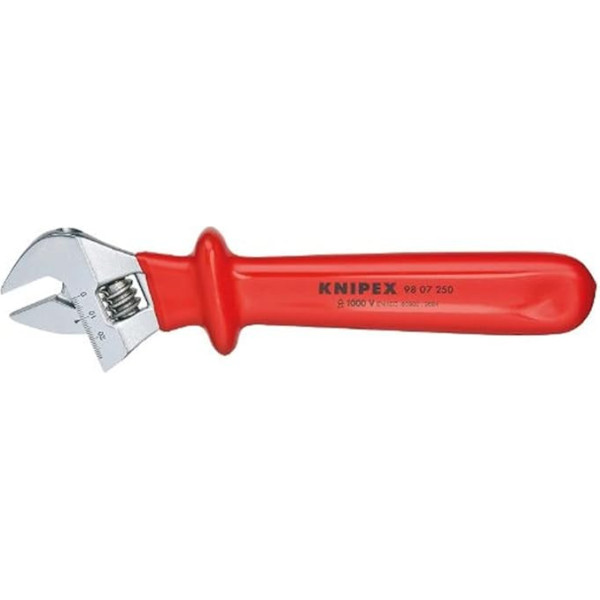 Knipex Verstellbarer Schraubenschlüssel, 1000 V, izolēts