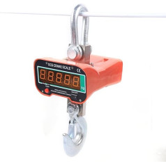 Kranwaage Waage Waage Industriewaage HäNgewaage Lastenwaage Zugwaage Hngewaage Wildwaage Digital Anzeige Crane Scale Digitale Led Display HäNgende Tragbare Mit Fernbedienung Elektronische Industrie 3T