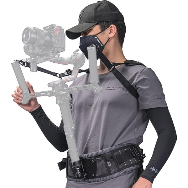 Tilta Gimbal atbalsta veste Viegla Gimbal atbalsta veste, saderīga ar RS 3 Pro/RS 3/RS 3/RSC 2/RS 2 Gimbal, aksesuāri videokamerai GSS-T04