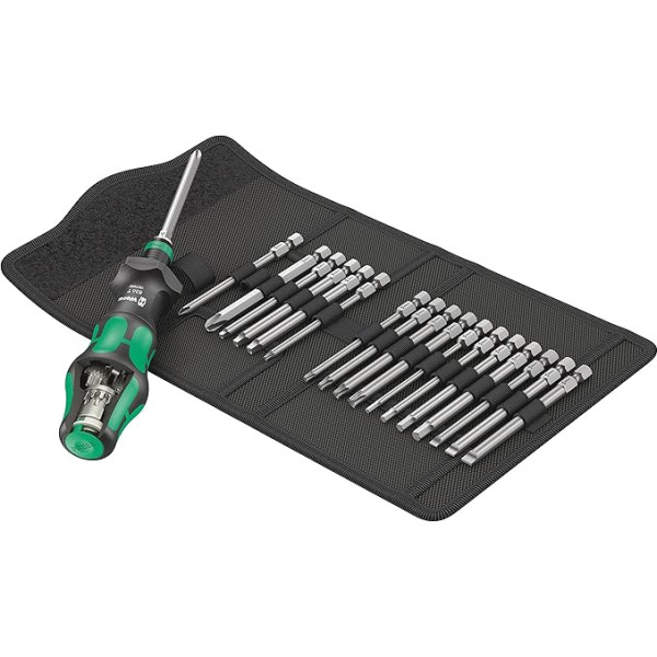 Wera Kraftform Compact Turbo Imperial 1 05057483001 Zobratu skrūvgriežu komplekts 19 gab.