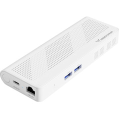 MINIS FORUM S100 Mini PC Stick N100 CPU 4 kodi / 4 pavedieni, līdz 3,4 GHz, UHD grafika, 8 GB LPDDR5 Single Channel/UFS2.1 256 GB, HDMI/USB-C, RJ45 2,5G, USB 3.2 Gen 2x2