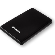 Verbatim Store 'n' Go SuperSpeed I 1 TB I Schwarz I Ārējā USB maksata I USB 3.0 I für Windows & Mac OS X & Linux I traģiskais I Cietais disks