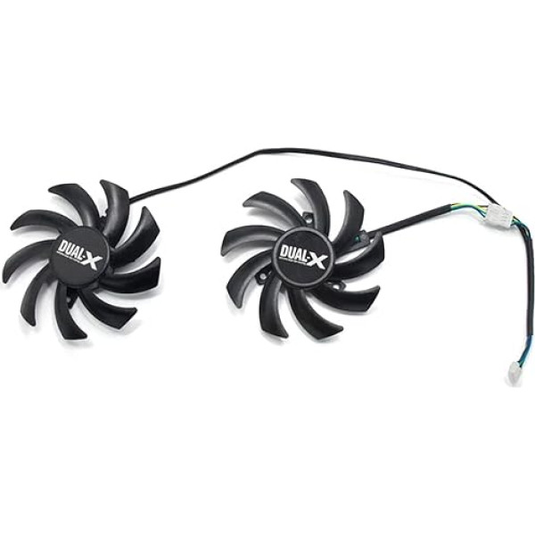 FDC10H12S9-C Ventilators Sapphire R7 R9 270 280 280X 285/290 HD6850 HD7870 HD7970 3GB ... Gaisa dzesēšana