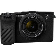 Чехол A7CII, специальный текстурный чехол для камеры Sony Alpha 7CII/A7CR DSLR Camera, силиконовый чехол для камеры A7C2, мягкий защитный чехол, защита от цара