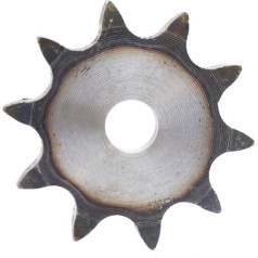 ANNURA Ersatzteile, Motorgetriebe, 1 Stück Stahlkettenantrieb Flachritzel 10-25 Zähne Rollenkettenrad Teilung 12,7 mm Industrie-Kettenrad (Größe: 20 Zähne) (Farbe: 18 Zähne) (Farbe: 19 Zähne)