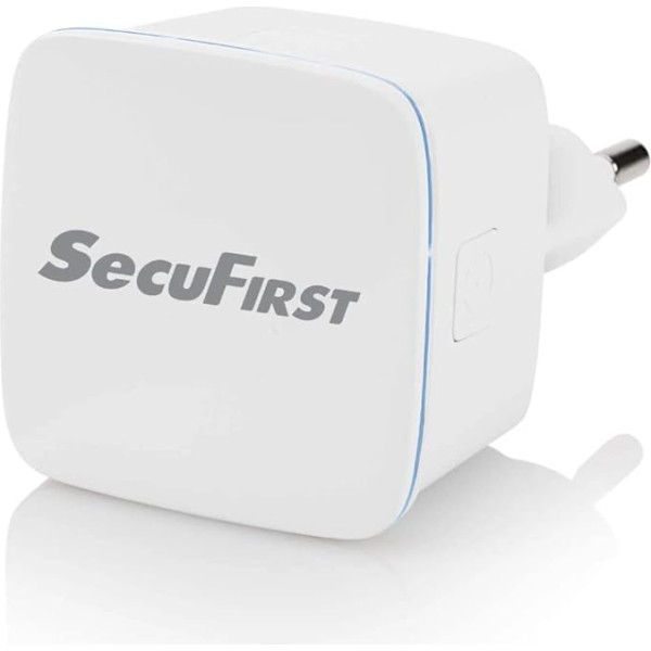 SecuFirst WLAN retranslators, WLAN pastiprinātājs, 300 Mbit/s 2,4 GHz WiFi diapazona pagarinātājs, WPS poga, Ethernet pieslēgvieta, ES kontaktdakša, mini WLAN pastiprinātāja uztvērējs (REP240)