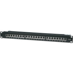 Manhattan CAT 6 Patch Panel sadales panelis 24 pieslēgvietu - Galda 19