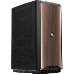 Corsair ONE i500 Gaming PC - ar šķidrumu dzesējams Intel® Core™ i9 14900K CPU - ar šķidrumu dzesējams NVIDIA® GeForce RTX™ 4080 SUPER GPU - 32GB Vengeance DDR5 atmiņa - 2TB M.2 SSD - tumša koka apdare