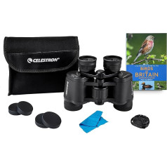 Celestron LandScout 73151 7 x 35 мм Водостойкий стартовый набор для наблюдения за птицами Бинокль с резиновой рукояткой и закаленным стеклом K9 Optic Glass Nature