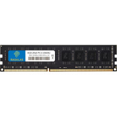 Rasalas 8 GB PC3-10600 DDR3 1333 Udimm atmiņas modulis 2Rx8 PC3 10600U 240 Pin 1.5 V CL9 1333 MHz RAM atmiņas modulis AMD, Intel galddatoriem 8 GB