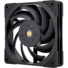 Thermalright TL-B12 120 mm CPU Cooler Fan, Computer Case Fan, PWM Control, 2150 RPM, Static-Pressure Performance Fan for S-FDB Bearings (Black)