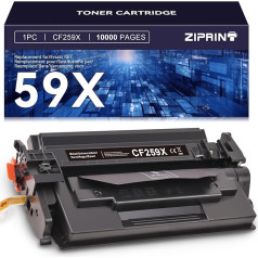 ZIPRINT CF259X 59X Toneris suderinamas su HP 59X CF259X 59A CF259A Toneris skirtas HP Laserjet Pro MFP M428DW M428FDN M428FDW M428 HP Laserjet Pro M404dn M404DW M404N M404 M404 M304 1 (1 1 1 be lusto)