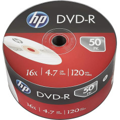 DVD-R HP 4,7 GB (120min) 16x 50-spindle Bulk