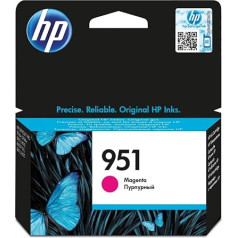 HP 951 raudonos spalvos originali rašalo kasetė, skirta HP Officejet Pro 276dw, 8600, 8610, 8620, 251dw, 8100