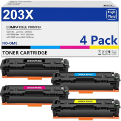 203X suderinamasis toneris HP 203X 203A, skirtas spalvotiems 