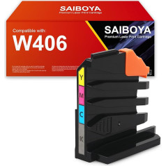 SAIBOYA Tonera atkritumu konteiners CLT-W406 CLTW406 Tonera atkritumu pudele SU426A Savietojams ar Samsung CLP-360 CLP-365 CLX-3300 CLX-3305 C410W C460W C460FW SL-C430 C430W C480W C480FN Series.